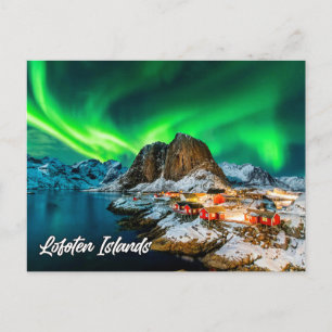 Lofoten-eilanden, Noorwegen Briefkaart