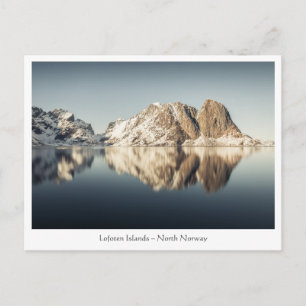 Lofoten-eilanden Noorwegen Briefkaart