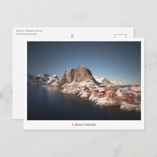 Lofoten-eilanden Noorwegen Briefkaart (Voorkant / Achterkant)