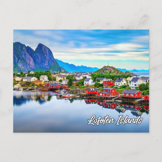 Lofoten-eilanden, Noorwegen Briefkaart (Voorkant)
