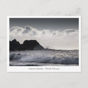 Lofoten-eilanden Noorwegen Briefkaart