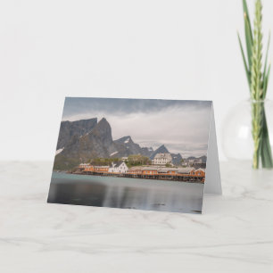 Lofoten-eilanden Noorwegen Kaart