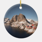 Lofoten-eilanden Noorwegen Keramisch Ornament (Achterkant)