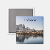Lofoten-eilanden Noorwegen Magneet (Voorkant / Achterkant)