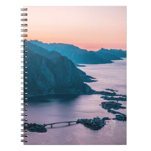 Lofoten-eilanden Noorwegen Notitieboek (Voorkant)