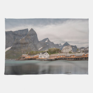 Lofoten-eilanden Noorwegen Theedoek