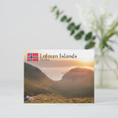 Lofoten Islands Norway Briefkaart (Staand voorkant)