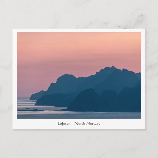 Lofoten Islands Norway Briefkaart (Voorkant)