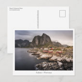 Lofoten Islands Norway Briefkaart (Voorkant / Achterkant)