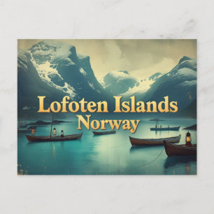 Lofoten Magie uit het Verleden Briefkaart