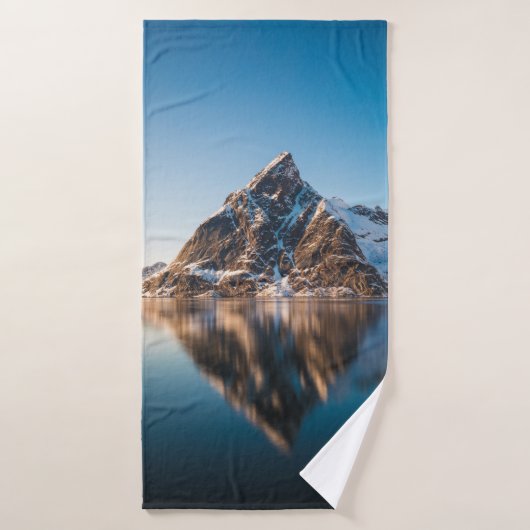 Lofoten Mountain Badhanddoek (Badhanddoek)