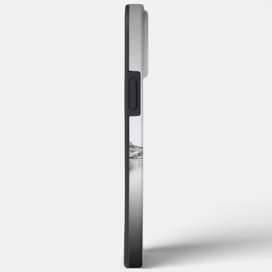 Lofoten Mountain Black and White Photo Case-Mate iPhone Case (Achterkant / Rechts)