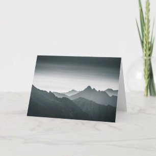 Lofoten Mountain Landscape Foto Kaart