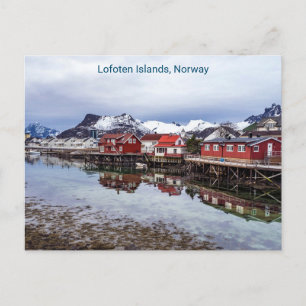 Lofoten, Noorwegen, Briefkaart