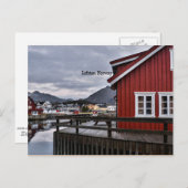 Lofoten, Noorwegen Briefkaart (Voorkant / Achterkant)