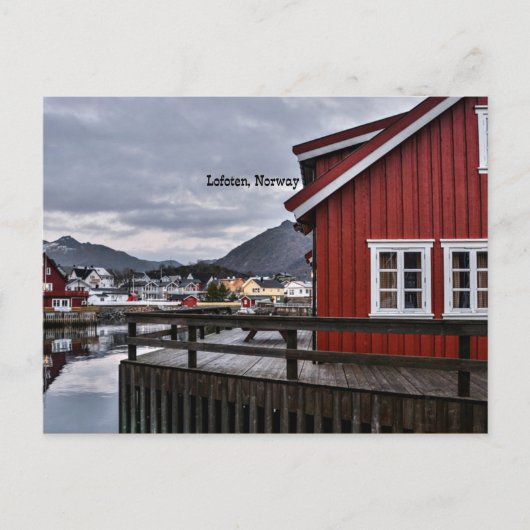 Lofoten, Noorwegen Briefkaart (Voorkant)