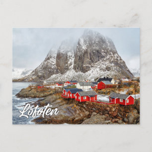 Lofoten, Noorwegen Briefkaart