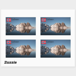 Lofoten Noorwegen Rechthoekige Sticker