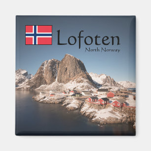 Lofoten Norway Souvenir Magneet