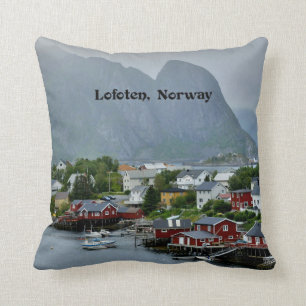 Lofoten, schilderachtig landschapsfoto van Noorweg Kussen