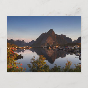 Lofoten - Village de Reine carte postale pas de te
