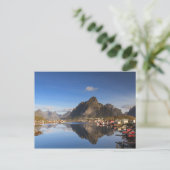 Lofoten - Village de Reine carte postale pas de te (Debout devant)