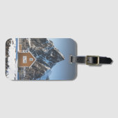 Lofoten Yellow Cabin Bagagelabel (Voorkant (horizontaal))