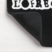 Lofrequentie Logo2 Mousemat Muismat (Hoek)