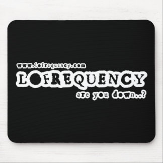 Lofrequentie Logo2 Mousemat Muismat
