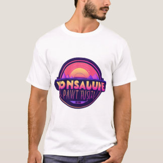 Loft Beats: verhoogde ritmes voor creatieve ruimte T-shirt