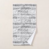 loft, gris clair (Serviette à main)
