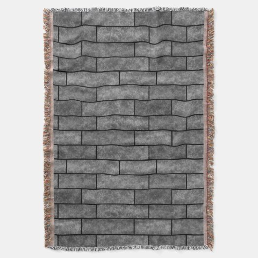 loft, lichtgrijs deken (Voorkant Verticaal)