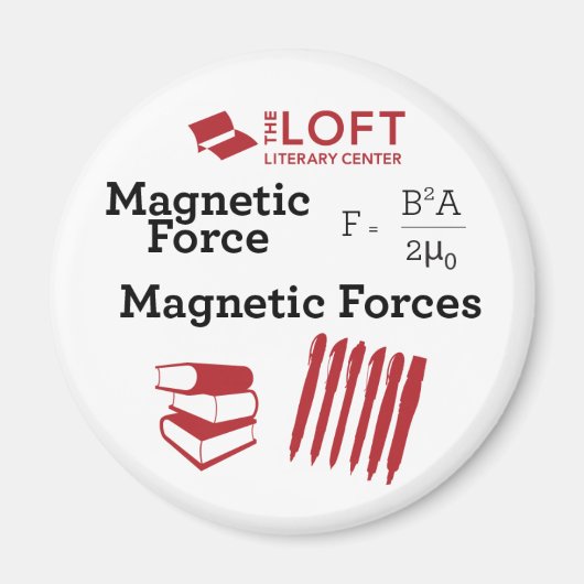 Loft magneet: kracht vs. krachten magneet (Voorkant)