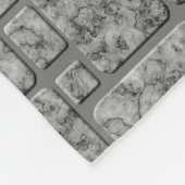 Loft, marmer fleece deken (Hoek)