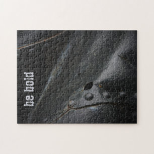 Loft stijl minimalistische black metal legpuzzel