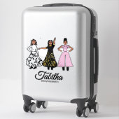 Loftancer Trio #2 Sticker (Koffer)