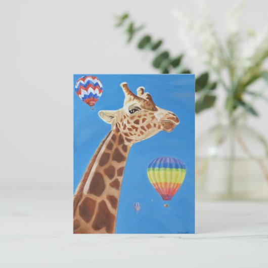 Lofty het Briefkaart van de Giraffe (Staand voorkant)