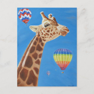 Lofty het Briefkaart van de Giraffe