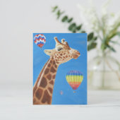 Lofty La Carte Postale Giraffe (Debout devant)