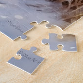  Log Barn Met Koe Schaap en Boerderij Tractor Legpuzzel (Zijkant)