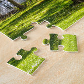 Log Cabin Alaska Jigzaag Puzzle Legpuzzel (Zijkant)