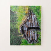 Log Cabin Alaska Legpuzzel (Verticaal)