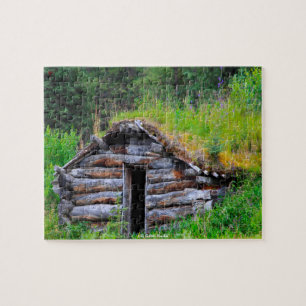 Log Cabin Alaska Legpuzzel
