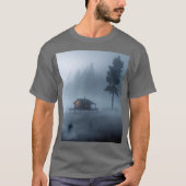 Log Cabin bij het Haunted Lake T-shirt (Voorkant)