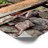  log Cabin Poster (Hoek)