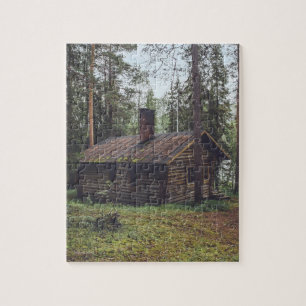 LOG CABIN PUZZZLES LEGPUZZEL