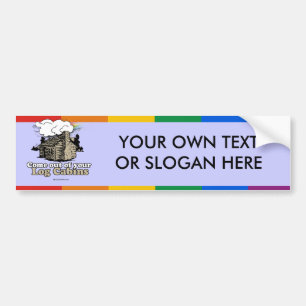 LOG CABIN REPUBLICANEN BUMPERSTICKER