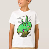 Log Frog Ribbit 3 k T-shirt (Voorkant)