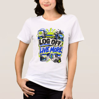 Log Off Live Meer T-shirt
