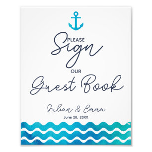 Log onze gastenboeknaam in foto afdruk